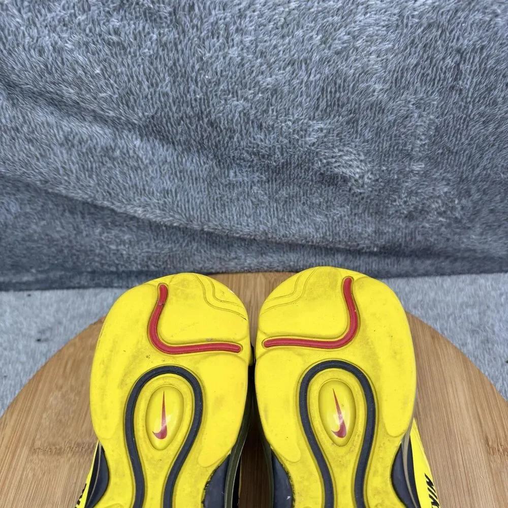 Nike Air Max 97 Shoes Boys Size 5Y Yellow Black Running Sneakers BV1242-700